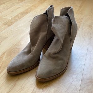 Grey Suede Dolce Vita Booties